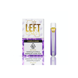 LEFT COAST EXTRACTS - Purple Haze | Vape Pod 1g | Left Coast Extracts