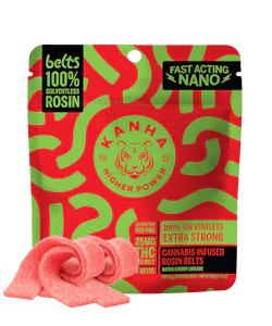 Kanha - Cherry Limeade | Rosin Nano Belts 4-pack | Kanha