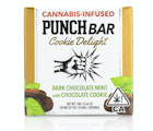 Mint Dark Chocolate with Chocolate Cookie | 100mg THC Edible |  Punch Bar