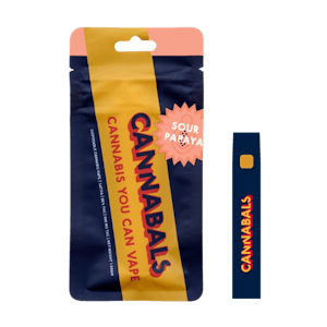 CANNABALS - Sour Papaya - Disposable Vape 1g