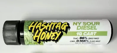 Hashtag Honey - NY Sour Diesel - 1g 510 Cartridge