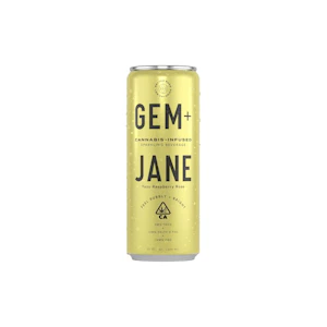 Gem+Jane - Yuzu Raspberry Rose | 12oz Single 4mg THCV 2mg THC 2mg CBD | Gem and Jane