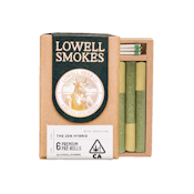 LOWELL - Prerolls - The Zen Hybrid - 6PK - 3.5G