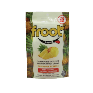 FROOT - Pineapple Express 10 Pack 100mg Gummies - Froot