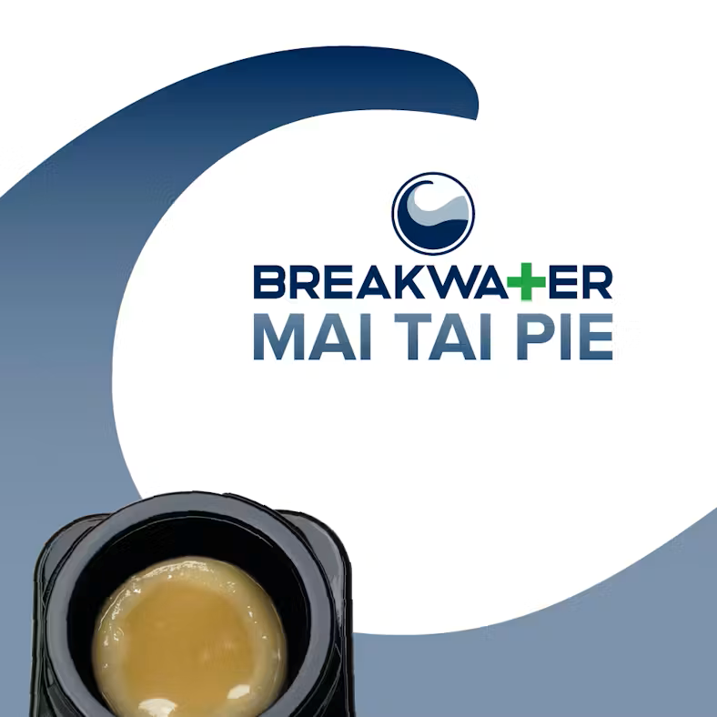 [REC] Breakwater | Mai Tai Pie | 1g Live Hash Rosin (Thumbprint)