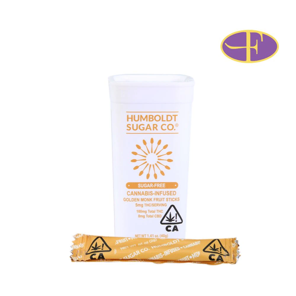 Humboldt Sugar Co. - Golden Monk Fruit Sugar (100mg) Main Image