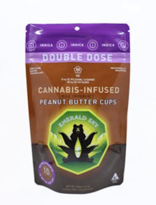 Emerald Sky - Emerald Sky 10pk Indica Peanut Butter Cups
