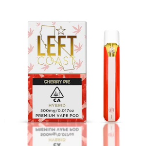 LEFT COAST - Cherry Pie - Pod - .5g (H) - Left Coast