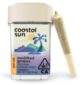 Coastal Sun Prerolls 10pk 3.5g - Modified Grapes 23%