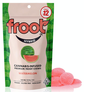 Froot Gummies - Watermelon 100MG