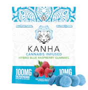 Kanha | Blue Raspberry | Gummies | 100mg 