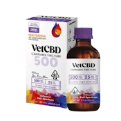 Vet CBD Regular Strength 500mg CBD Cannabis Tincture 2oz