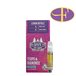 Humboldt Terp Council - Lemon Royale Live Resin Vape Cartridge