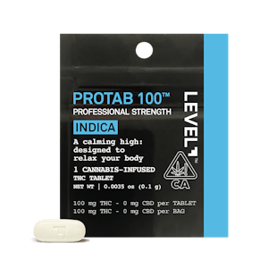 LEVEL - Level - Protab Indica - 100mg (1pc)