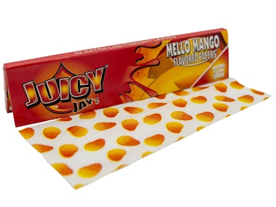 JUICY JAY'S - Watermelon - Juicy Jay's - Flavor 1 1/4 Size Flavored Rolling Paper 32 Leaves