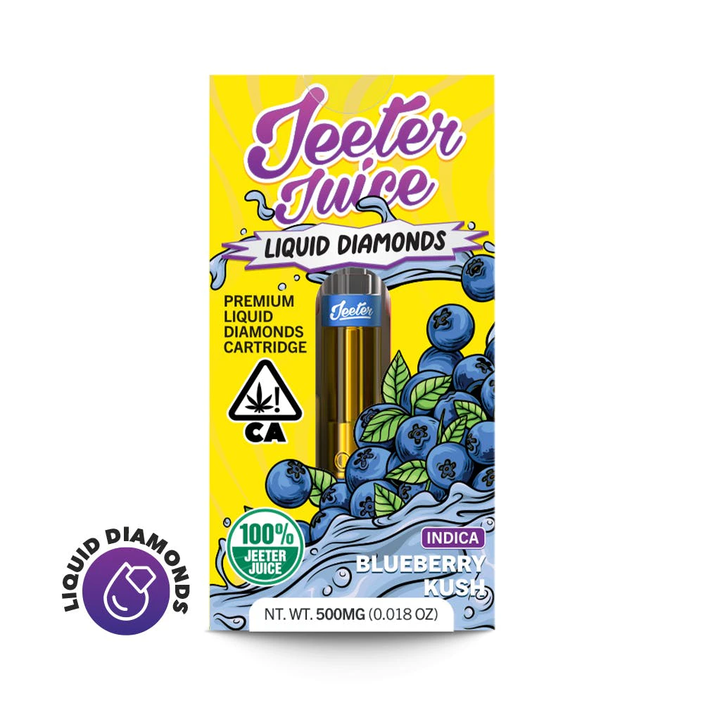 Jeeter - Jeeter Juice Blueberry Kush Liquid Diamonds Cartridge 1.0g Main Image