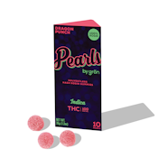 Grön | 10pk 'Pearls' Rosin Gummies | Dragon Punch | 100mg