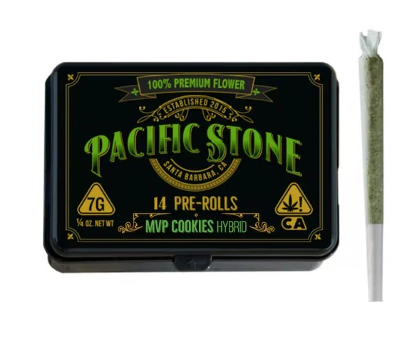 Pacific Stone - [Pacific Stone] Prerolls 14 Pack - 7g - MVP Cookies (H) Main Image