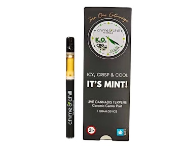 Chime & Chill | CBD Vape | It's Mint | 1g AIO