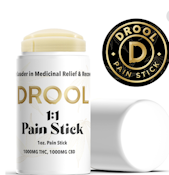 Drool Pain Stick - 1000mg THC : 1000mg CBD 1oz