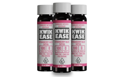 Kwik - Kwik |  Strawberry Haze | Ease Sativa Shot | 100mg 