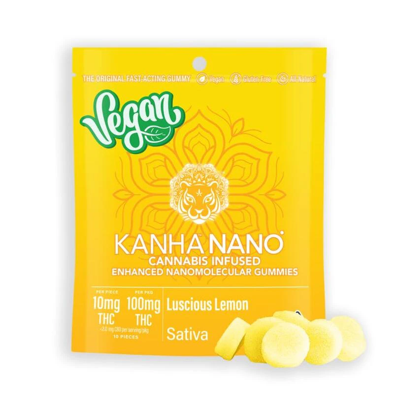 KANHA - Kanha - Edible - Nano - Luscious Lemon - 100MG Main Image