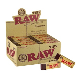 Raw - Raw Natural Unrefined - Tips 