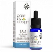 [Care By Design] CBD Tincture - 30mL - 18:1