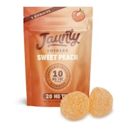 Jaunty | Gummies | Sweet Peach | 20mg 2pk