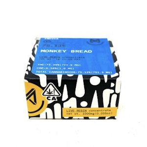 MX BRAND - MX BRAND: MONKEY BREAD 1G LIVE RESIN SAUCE