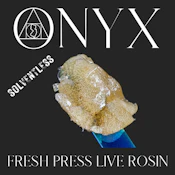 [REC] ONYX | Spritzer | Live Rosin Fresh Press | 1g Concentrate