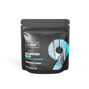CLADE9 - [REC] Clade9 | Diamond Bar | 1g Flower