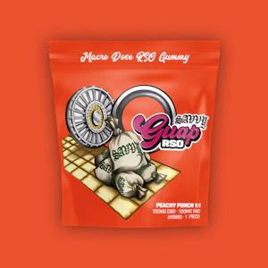 Savvy - Savvy Guap | RSO Peachy Punch 1:1 CBD:THC | 100mg/1pc