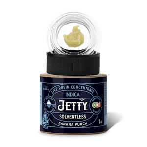 JETTY EXTRACTS - Banana Punch - Live Rosin (OCAL) - 1g (IH) - Jetty