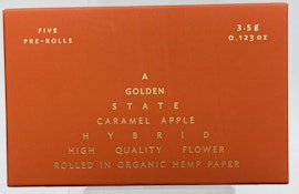 AGS - A Golden State - Caramel Apple 5 Preroll Pack 3.5g