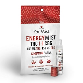 ENERGYMIST - 150THC / 150CBG - YOUMIST - MONSTER X