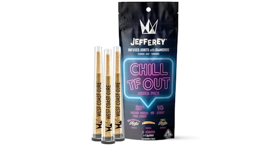 WEST COAST CURE - West Coast Cure - Chill TF Out Jefferey Infused Pre-Rolls - 3ct