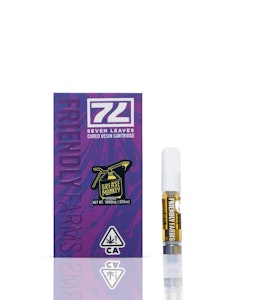 Friendly Farms - (7 Leaves) Grease Monkey - Cured Resin - 1g (H) - Friendly Farms