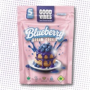 Good Vibes | Blueberry Sugar Cookie | Triple Infused Pre-Rolls | 5 x 1g