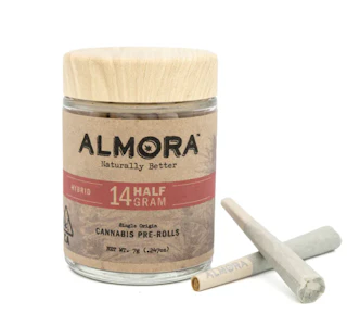 ALMORA FARMS - Almora Farm - Jet Fuel Gelato Preroll 14 pack - 7g