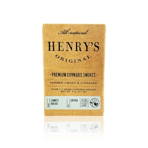 HENRY'S ORIGINAL - Preroll - Lamb's Bread - 4-Pack - 2G