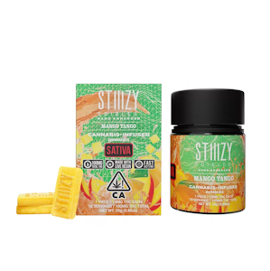 STIIIZY - Stiiizy - Edibles - Nano Enhanced - Sativa - Mango Tango - 10pk - Gummies - (100mg)