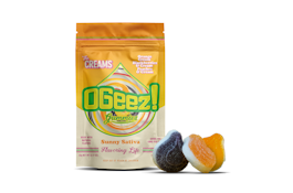 OGeez! | 10pk Gummies | The Creams, Sunny Sativa | 100mg