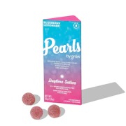 Grön | Blueberry Lemonade Pearls |100MG 10PK |1:3 THC:CBG Gummies