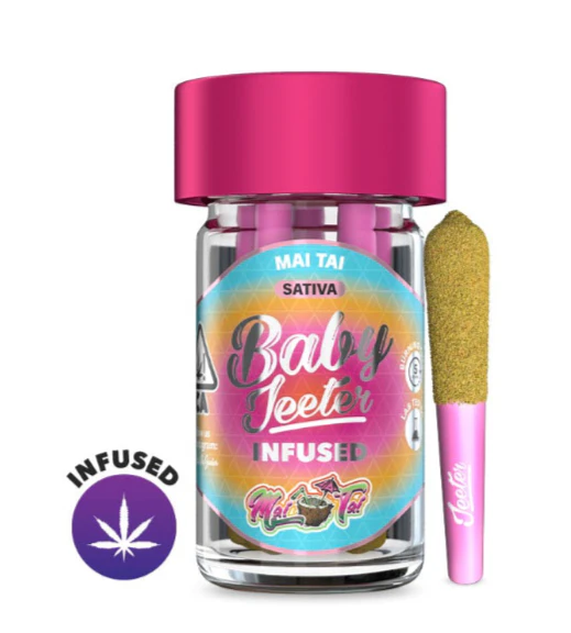 Jeeter - Baby Jeeter Mai Tai Infused Preroll Pack (S) 2.5g Main Image