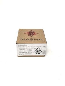 NASHA - NASHA: PAPAYA PUNCH RED TEMPLE BALL HASH