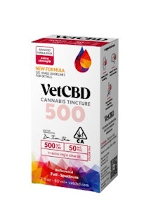 VETCBD - [VETCBD] Tincture - 50mg - 10:1 Extra Strength 60ml