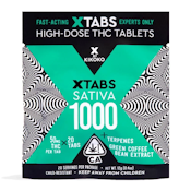 KIKOKO | XTABS SATIVA - 20PK | CAPSULE | 1000MG