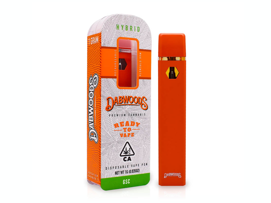 Dabwoods - GSC - 1g Disposable Vape - Recreational Cannab...