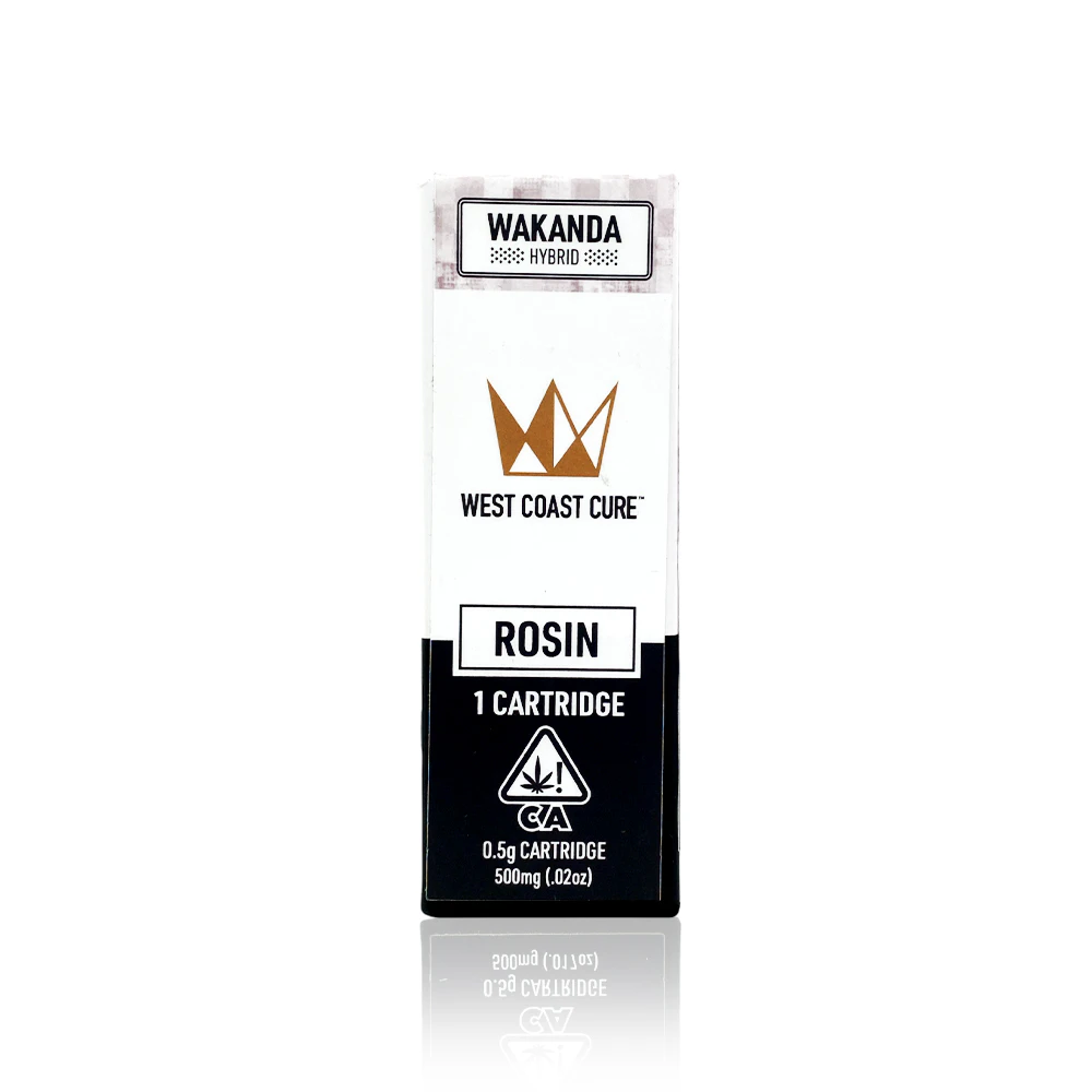 West Coast Cure - WEST COAST CURE - Cartridge - Wakanda - Live Rosin - .5G Main Image